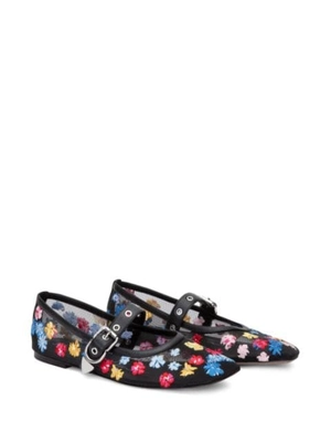 3.1 Phillip Lim ID Flowerworks mesh ballerina shoes